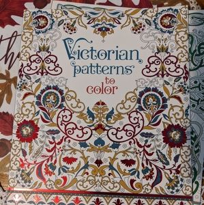 Victorian coloring book